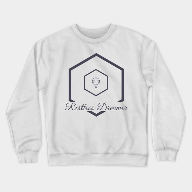 Restless Dreamer Crewneck Sweatshirt by MandalaHaze